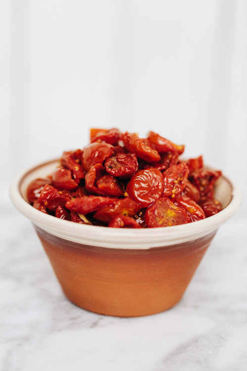Silver & Green Semi-Dried Cherry Tomatoes Tomatoes